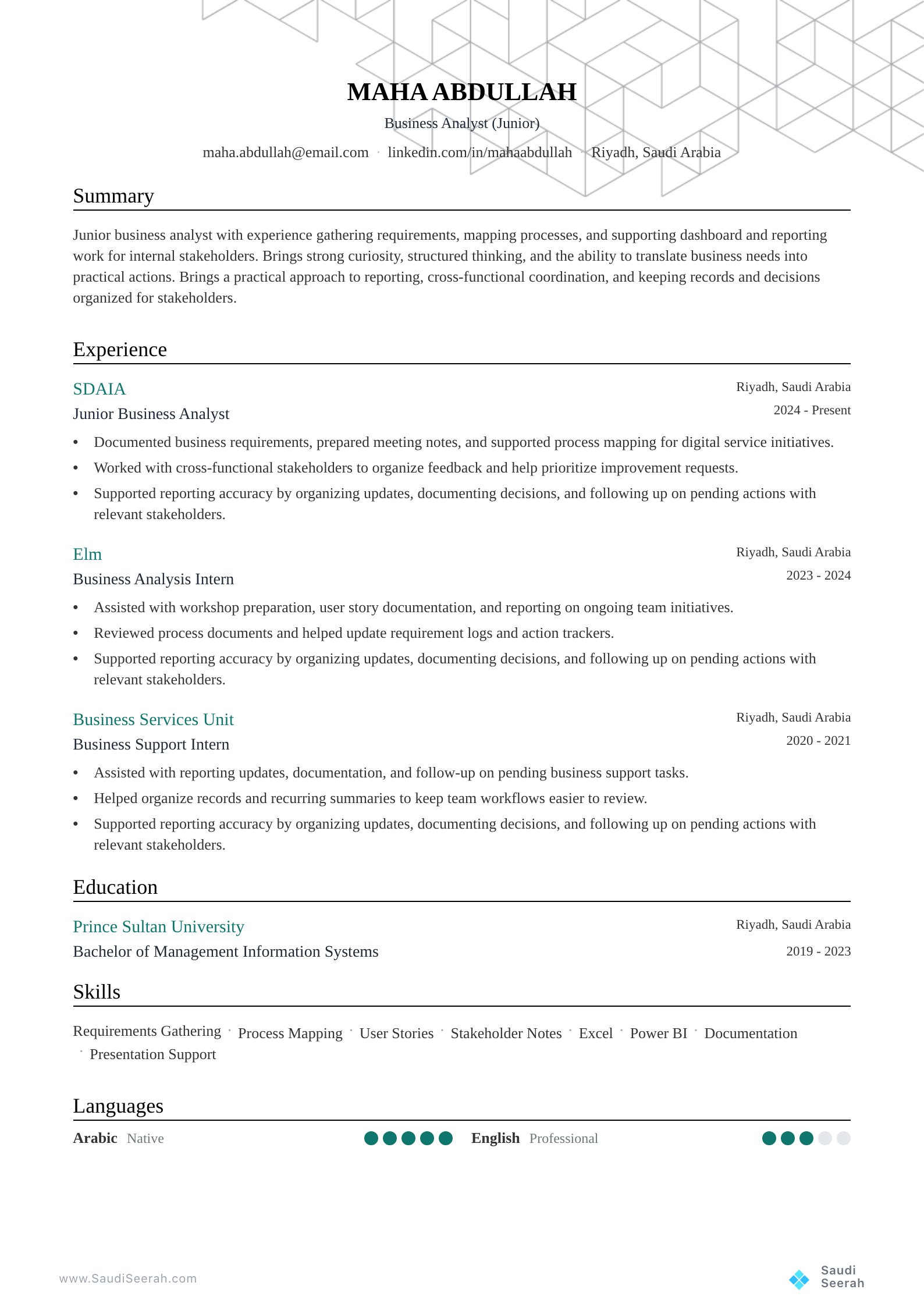 Business Analyst (Junior) preview